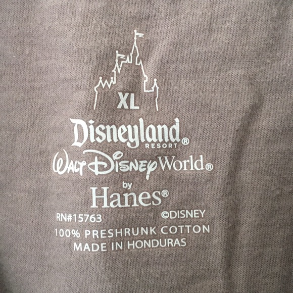 Disney XL Animal Kingdom tshirt. Gray - Picture 2 of 3